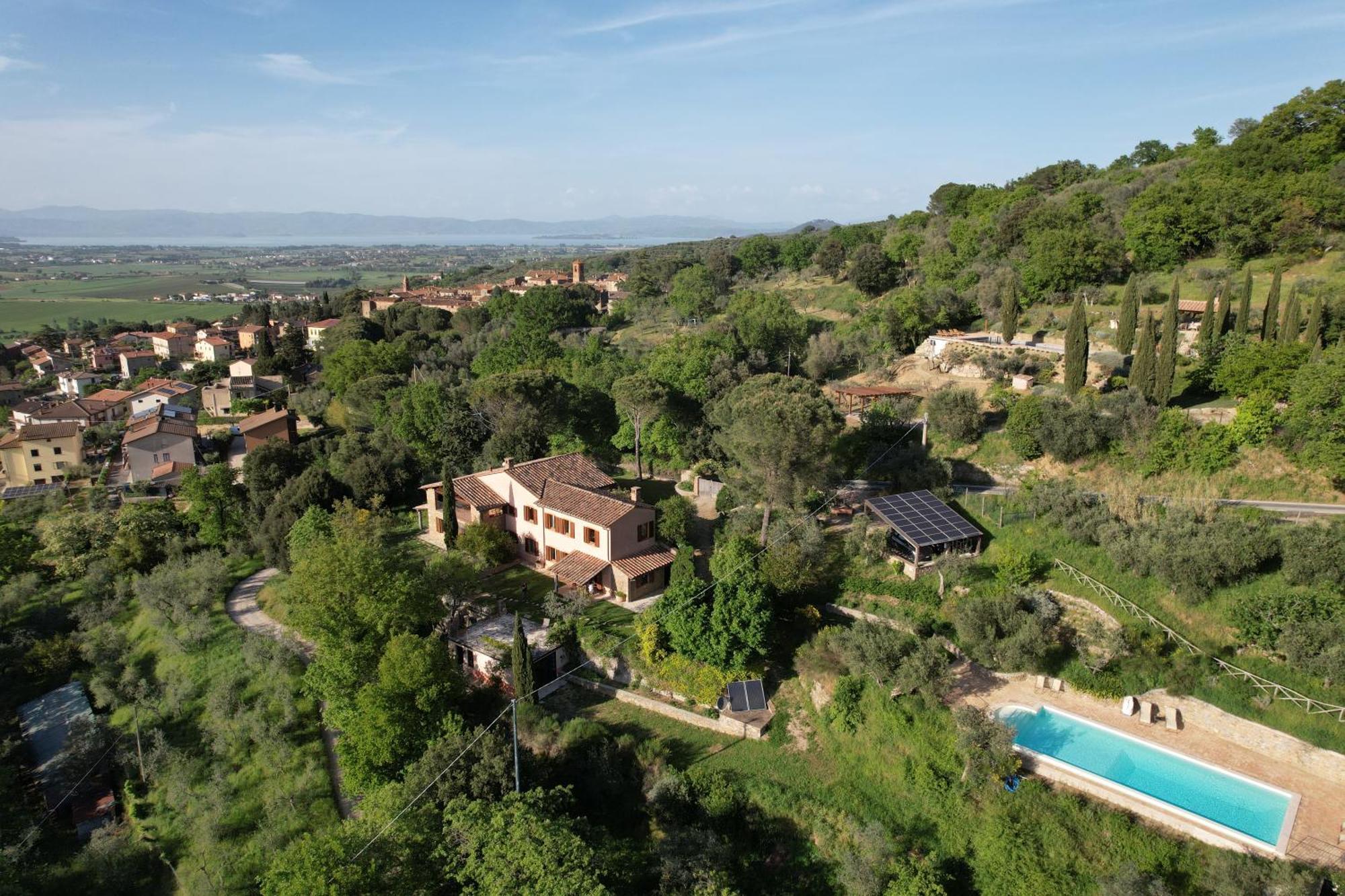 Tartagli Luxury Villa With Pool - A Fontanaro Property Paciano Екстериор снимка